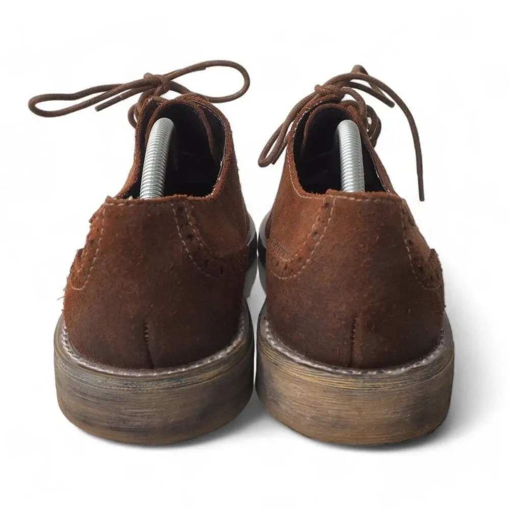 Pikolinos‎ Canet Wingtip Suede Casual Oxfords Brown Men's 9-9.5